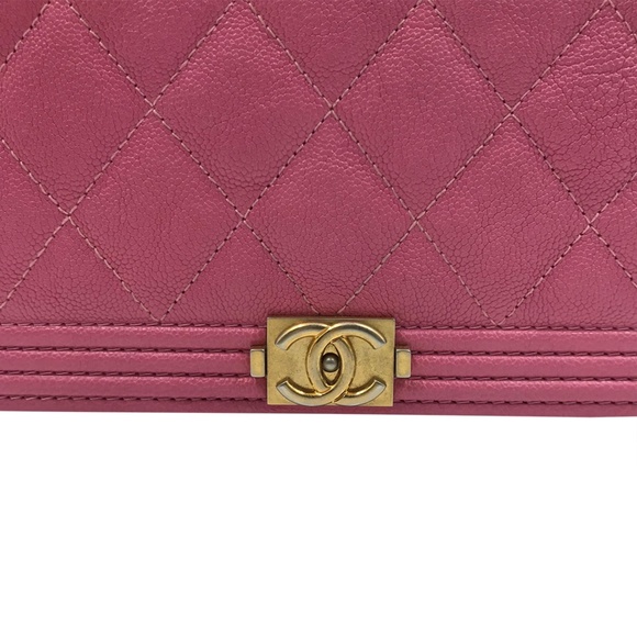 ❤️SOLD❤️Authentic Chanel Boy Bag Wallet On A Chain - Picture 5 of 8